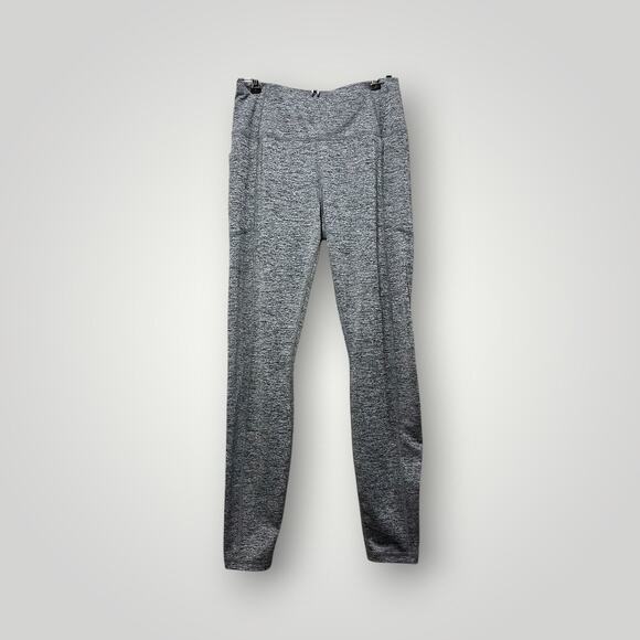 Avia Leggings Bundle! Size Medium. 2 pair. Charcoal and Light Grey Cargo Pocket - Picture 6 of 9